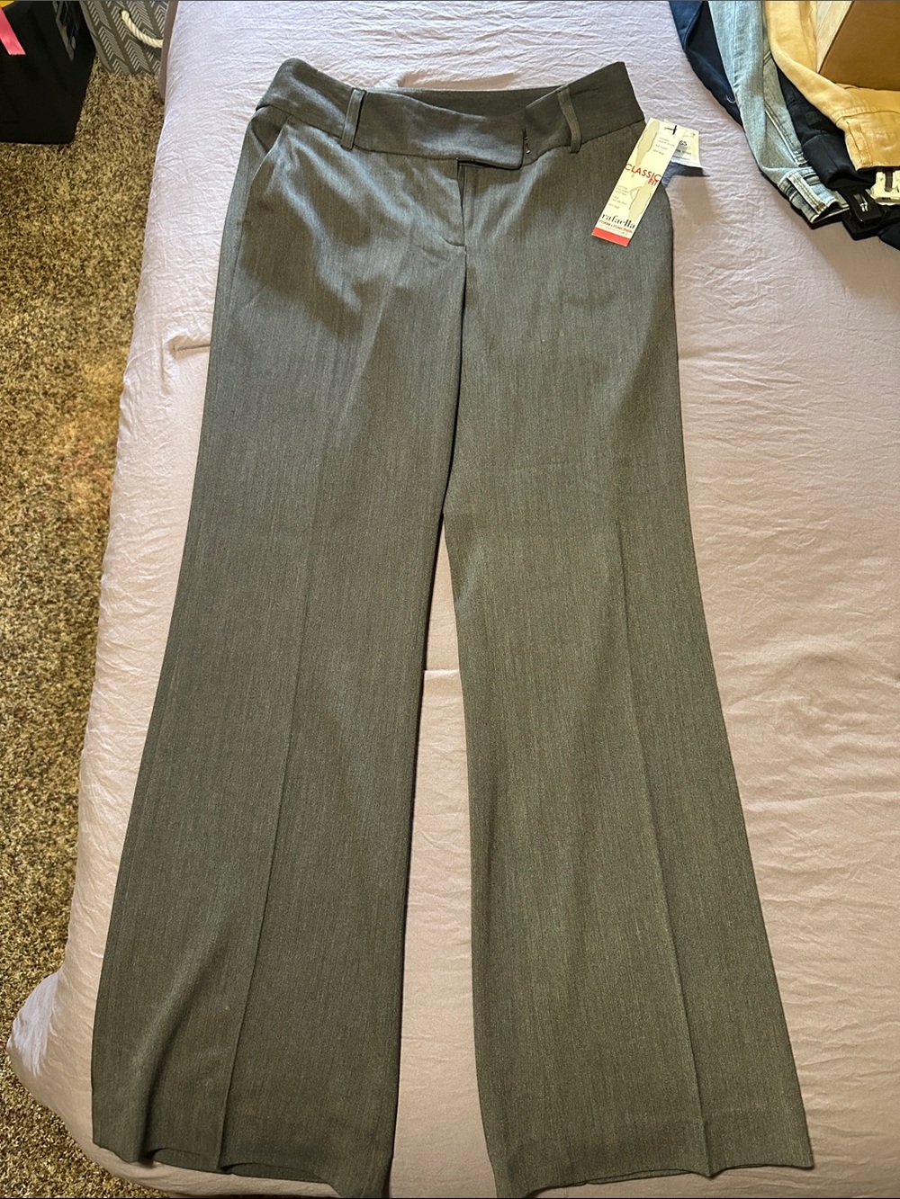 Rafaella Dress Pants in Gray